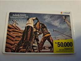 INDONESIA / PREPAID/   RP 50.000 /  INDONESIA HERITAGE          Fine Used Card  **16081** - Indonesië