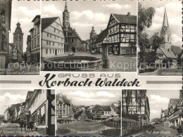 42130783 Korbach Rathaus Nikolaikirche Prof Bier Strasse Bahnhofstrasse  Korbach - Korbach