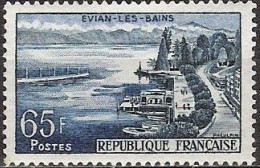 FRANCE Yvert N°1131 ** MNH (sans Charnière) Evian Les Bains - 1927-1959 Mint/hinged