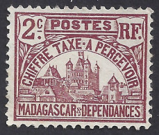 MADAGASCAR 1908-24 - Yvert T8° - Tasse | - Portomarken