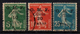 Cilicie  - 1920 - N° 90 à 92  - Oblit - Used - Used Stamps