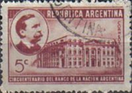 ARGENTINA - AÑO 1940 - 50º Aniversario Del Banco Nacional. - Usadas - Used Stamps