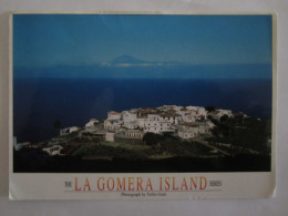 LA GOMERA ISLAND AULO VISTA DEL TEIDE CARTE GRAND FORMAT - Gomera