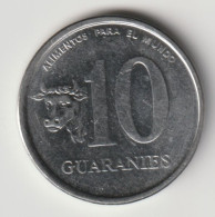 PARAGUAY 1986: 10 Guaranies, KM 167 - Paraguay