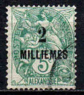 Alexandrie - 1921 - Tb Antérieur Surch  -  N° 51 - Oblit - Used - Used Stamps