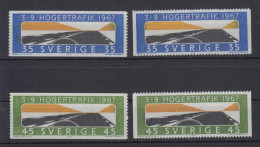 Sweden 1967 - Michel 588-589 MNH ** - Nuevos