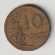 PERU 1963: 10 Centavos, KM 224 - Peru