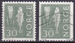 NO075B– NORVEGE - NORWAY – 1962-64 – DEFINITIVE ISSUE – Y&T # 440A/Aa USED 4,65 € - Gebraucht