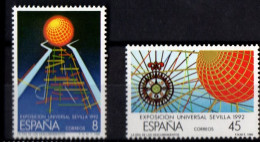 Spain 1988 Exposition Universel Sevil;a 1992 2 Values MNH - 1992 – Sevilla (Spain)