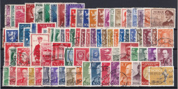 NO072 – NORVEGE - NORWAY – 1943-1960 – FINE LOT – Y&T # 261-394 USED 36 € - Used Stamps