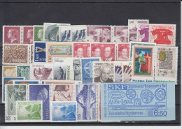 Sweden 1976 - Full Year MNH ** - Années Complètes