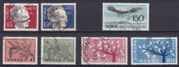 NO074– NORVEGE - NORWAY – 1962 – COMMEMORATIVE ISSUES – Y&T # 423/7-433/4 USED 6,25 € - Gebraucht