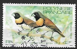 POLYNESIE FRANCAISE: Faune:oiseaux   N°191  Année:1982 - Gebraucht