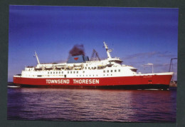 Photo-carte Moderne "Le Ferry Viking Venturer 1981" Ligne Portsmouth -> Cherbourg - Ferries