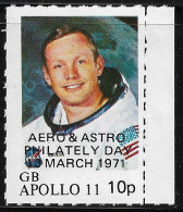 1971 Aero And Astro Philately Day Apollo 11 ** Ovp. ** MNH - Ortsausgaben