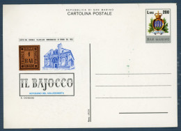 °°° Francobolli N. 1597 San Marino Il Bajocco °°° - Entiers Postaux