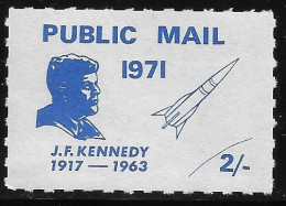 1971 Great Britain British Postal Strike 1971  ** MNH ** Public Mail JF Kennedy 1917-1963 - Emissions Locales