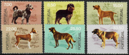 1981 Cães De Raça Portuguesa AF 1510-5 / Sc 1498-1503 / YT 1500-5 / Mi 1522-7 Novo / MNH / Neuf / Postfrisch [zro] - Neufs