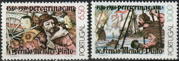 1980 Fernão Mendes Pinto AF 1472-3 / Sc 1468-9 / YT 1474-5 / Mi 1496-7 Novo / MNH / Neuf / Postfrisch [zro] - Neufs