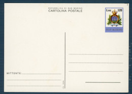 °°° Francobolli N. 1599 San Marino Cartolina °°° - Postal Stationery