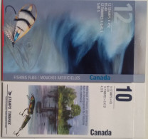 THEME PECHE -CANADA - 2 Carnets Neufs ** (MNH) - 2 Photos - Carnets Complets