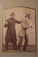 Photo 1880's Paul Stroobant Astronome Belge Bobby Tirage Albuminé Albumen Print Vintage Champagne Humour British Empire - Personnes Identifiées
