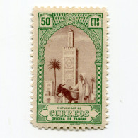 [FBL ● A-01] SPANISH TANGIER - 1946 - Beneficent Stamps - 50 Cts - Edifil ES-TNG BE31 - Liefdadigheid