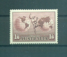 Australie 1937 - Y & T N. 6 Poste Aérienne - Série Courante (Michel N. 126 X Y) - Neufs