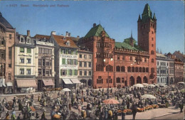 11019402 Basel BS Marktplatz Rathaus  Basel BS - Sonstige & Ohne Zuordnung