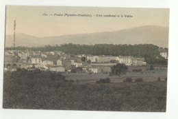66/CPA - Prades - Coté Occidental Et La Vallée - Prades