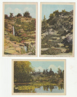 HAMILTON - Ontario 3 Peco Postcards 1930s - Rock Garden - Hamilton
