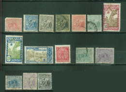 FC GUY01 Guyane Poste YT N° 52 53 54 56 57 58 59 62 113 115 120  Taxe 22 Oblitérés - Used Stamps