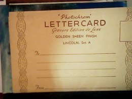 ENGLAND  ANGLETERRE , LINCOLN LETTER CARD 6 VEDUTE  1950 JR5110 - Lincoln