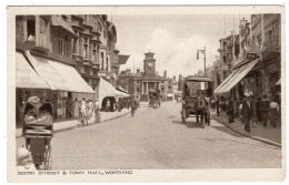 WORTHING - South Street & Town Hall - Boots Photogravure - Worthing