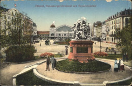 10959161 Basel BS Strassburger Denkmal Bundesbahnhof Strassenbahn Basel - Andere & Zonder Classificatie