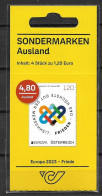 AUTRICHE AUSTRIA OESTERREICH CEPT 2023 Booklet Carnet Neuf/mint SOLD OUT - 2023