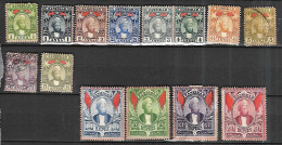 Zanzibar Britannique 1897  Cat Yt 27 à  40  NEUFS * MLH - Zanzibar (...-1963)