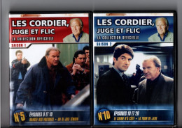 Lot De 2 Dvd  Les Cordiers Juge Et Flic  Saison 1 Et 2 Numeros 5 Et 10 - Polizieschi