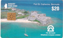 BERMUDA ISL. - Fort St. Catherine(revrrse B Without CN), Tirage %13500, Used - Bermude