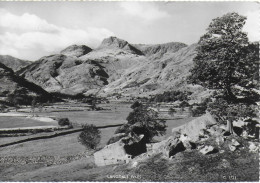 LANGDALE PIKES, AMBLESIDE, CUMBRIA, ENGLAND. UNUSED POSTCARD   Hold 10 - Ambleside