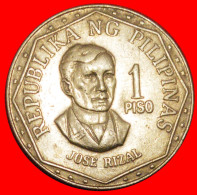 * USA JOSE RIZAL (1861-1896): PHILIPPINES  1 PISO 1976 LARGE TYPE 1975-1982! · LOW START ·  NO RESERVE! - Filippijnen