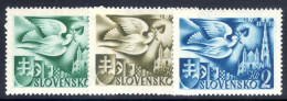 Slovakia 1942 European Postal Congress Lightly Mounted Mint. - Nuovi