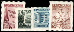 Slovakia 1943 Culture Fund Lightly Mounted Mint. - Unused Stamps