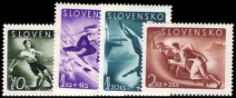 Slovakia 1944 Sports Lightly Mounted Mint. - Nuovi