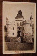 Photo 1880's Château De Busset Vichy Allier (03) Tirage Vintage Print Albumen Albuminé Format Cabinet CDC - Lieux