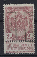 Rijkswapen Nr. 55 Voorafgestempeld Nr.  821 A  HASSELT 06 ; Staat Zie Scan ! LOT 264 - Roulettes 1900-09