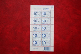 Nikkels 10 X 10 Ct POSTNL RDD NVPH Vb2135c 2135c 2135; 2011 POSTFRIS / MNH ** NEDERLAND / NIEDERLANDE / NETHERLANDS - Ongebruikt