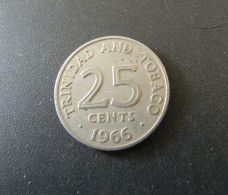 Trinidad And Tobago 25 Cents 1966 - Trinité & Tobago