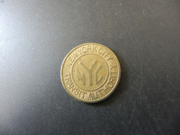 Jeton Token - USA - New York City Transit Authority - Good For One Fare - Andere & Zonder Classificatie