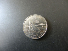 USA 1/4 Dollar 2001 - Rhode Island 1790 - 1999-2009: State Quarters